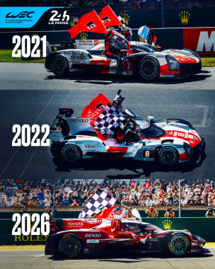 Le Mans winners once again 🏆 Toyota claims its third victory in the Hypercar class.   #WEC #LeMans24