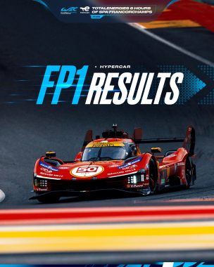 Ferrari top the times in FP1 🏁 @antonio_fuoco1 puts in the fastest lap in the #50 @ferrarihypercar f