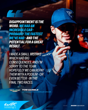 A disappointing race for @tomgamble and the Aston Martin #007 Valkyrie ❤️‍🩹 The car showed good pace