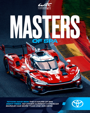 Toyota and Spa: a winning combination 🏁 @toyotaracing.wec returns to Spa as the most successful curr