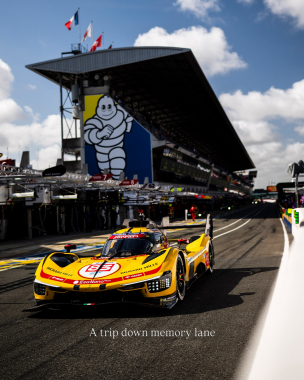 Returning to the scene where it all happened for Ferrari last year 🏆 #WEC #LeMans24 #Ferrari @afcors