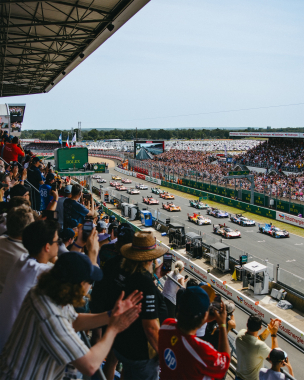 Le Mans isn’t something you watch, it’s something you feel.    An atmosphere like no other at @circu