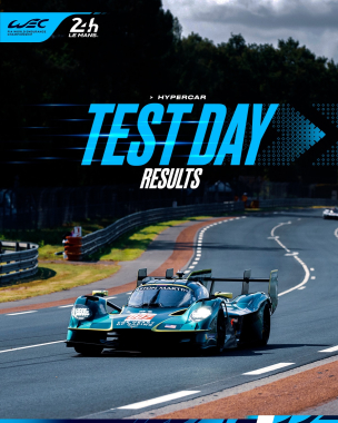 Fastest of the day at Le Mans: @astonmartinracingofficial 💪 A performance which marks the first time