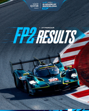 Aston Martin top the times in FP2 ⏱️ The #007 @astonmartinracingofficial Valkyrie sets a 1:31.712 la