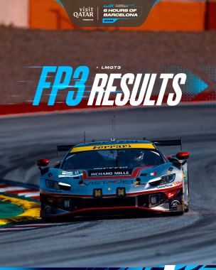 Ferrari top the times in LMGT3 Free Practice 3️⃣ @simon_m22_ sets a 1:41.696 lap in the #21 @scuderi