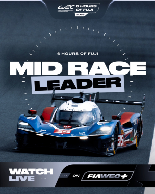Alpine #35 LEADS at the halfway mark! ⚡️   Both @alpine_endurance_team cars are running at the front