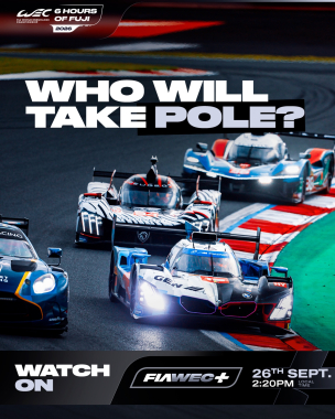Who can master the conditions at @fujispeedway_official and take pole? 👀   With challenging weather 