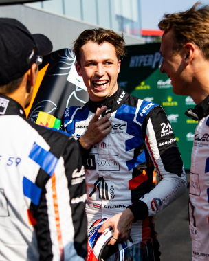 All smiles in the #10 @garage_59 camp! 🤩   #WEC #6HBarcelona #McLaren