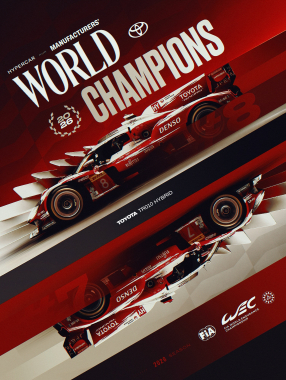 CHAMPIONS OF THE WORLD! 🏆 @toyotaracing.wec win the 2026 FIA Hypercar World Endurance Manufacturers’