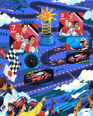 Mt.Fuji’s view when the WEC comes to town 🗻   Our latest edition of Endurance Illustrated is an arti