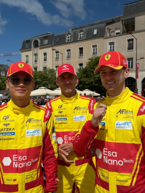 There’s no aura like reigning champions aura 🏆 #WEC #LeMans24 #Ferrari @afcorse_official
