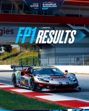 Fastest in LMGT3: Ferrari 💪   Alessio Rovera puts the #21 @scuderiavista_afcorsewec on top in FP1 wi