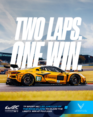 Two laps was all it took 🏆 @tf_sport’s #81 snatched victory last year after a late charge to the fro