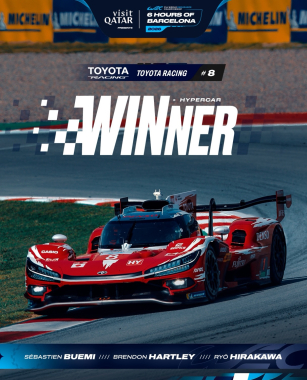TOYOTA CLAIM VICTORY IN BARCELONA! 🇪🇸 #8 @toyotaracing.wec takes the Hypercar win. #WEC #6HBarcelona