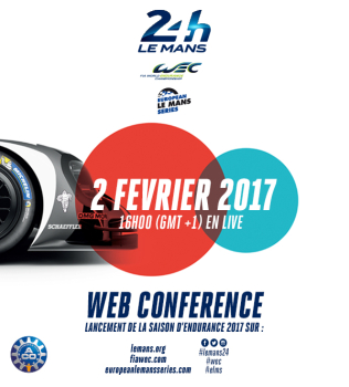 Aujourd'hui suivez en direct l’annonce de la liste des engagés du WEC 2017!
