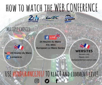 How to follow the ACO/WEC press conference tomorrow