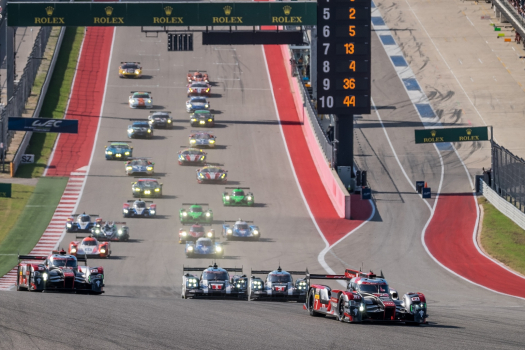 Circuit des Amériques après deux heures : Audi solide leader