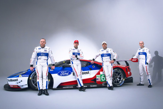 Ford GT Drivers Revealed for World Endurance Battle