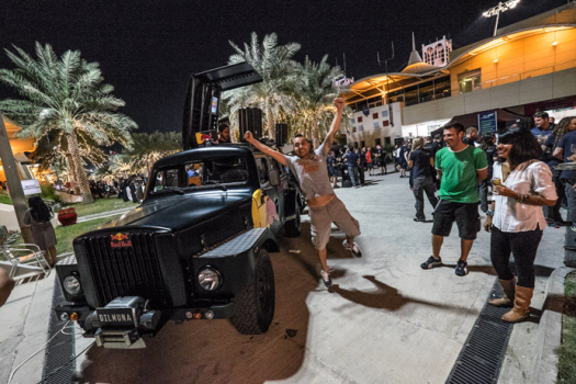 Le paddock de Bahreïn en fête