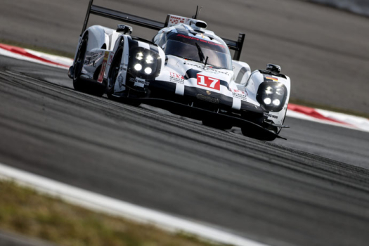 Première ligne 100 % Porsche à Fuji