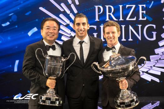 WORLD ENDURANCE CHAMPIONS HONOURED AT FIA GALA IN QATAR