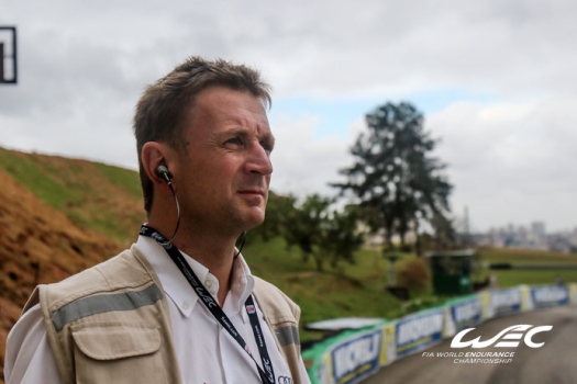En piste avec Allan McNish