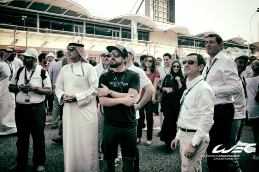 VVIPs on the grid as the 6 Hours of Bahrain gets underway