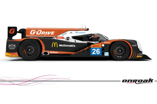 A Ligier JS P2-Nissan for G-Drive Racing
