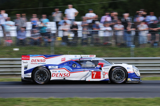 Toyota sets the tone for second qualifying
