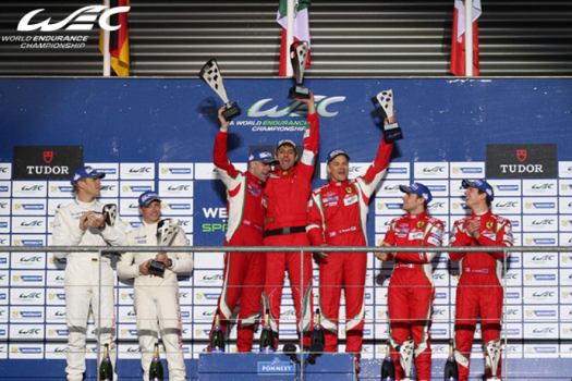6H Spa - LMGTE Ferrari s'offre les deux podiums Pro & Am