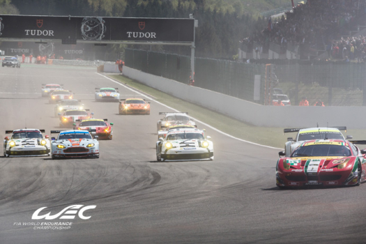 6H Spa - Après 90 mn - LMGTE Aston Martin à la charge !!