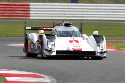 Audi Sport News Release:  Front row start at Silverstone