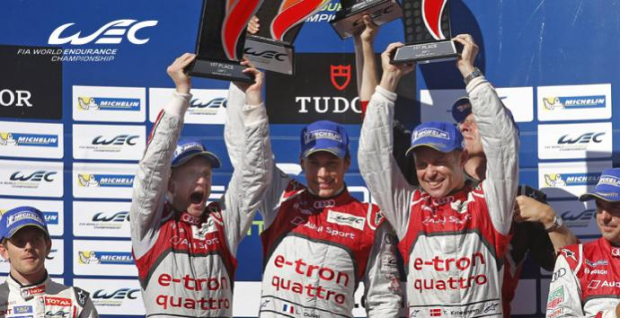 6H COTA : McNish, Duval et Kristensen augmentent leur avance après un sans-faute aux USA