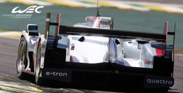 Hour 4:  Trouble for Audi's championship leaders