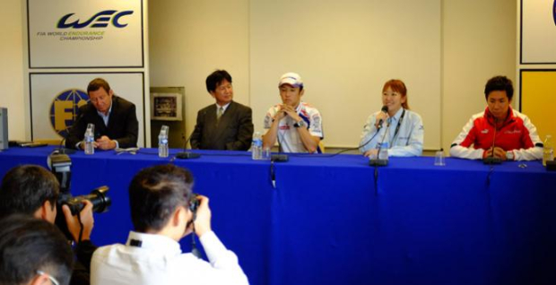 Japanese Drivers Help Promote 2013 Fuji Race at Le Mans