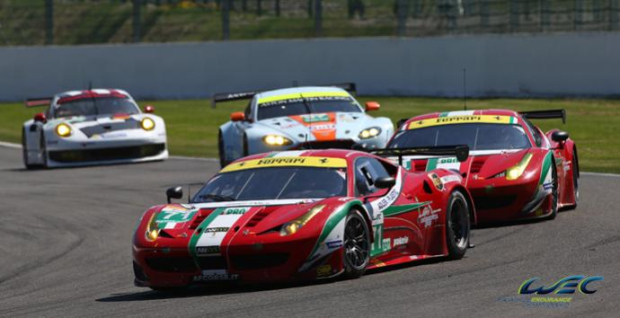 Hour 3:  Toyota and Ferrari still lead in Belgium