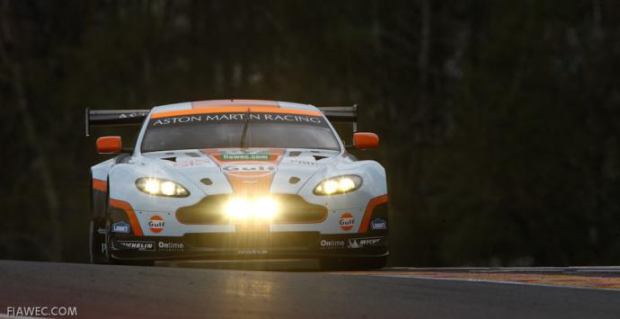 Premature retirement in Belgium for Aston Martin Racing.