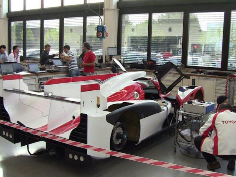 Problem free shakedown for Toyota at Magny-Cours