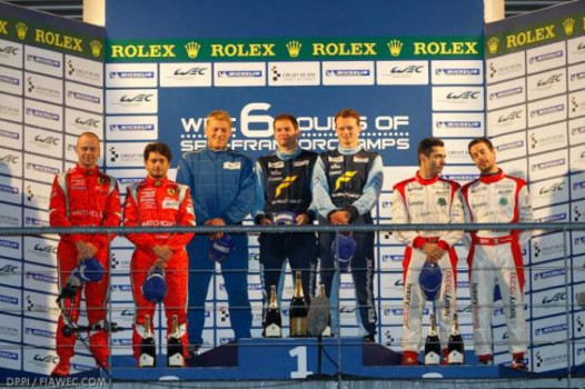 Reactions of class winners at Spa