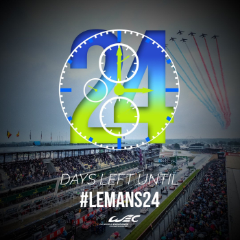 24 days to go to Le Mans!