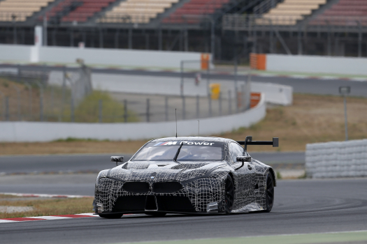 BMW M8 GTE : le programme de tests se poursuit en Espagne
