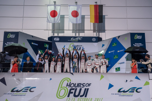 Toyota takes home 1-2 after incident filled Fuji race