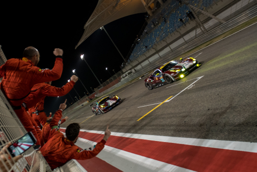 How the GT Manufacturers' title was won:  Ferrari to the fore