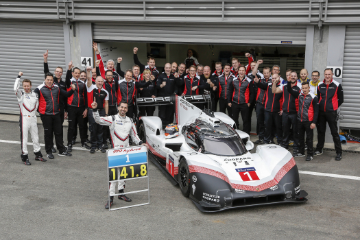 Evo-version of Porsche 919 Hybrid breaks Spa lap record