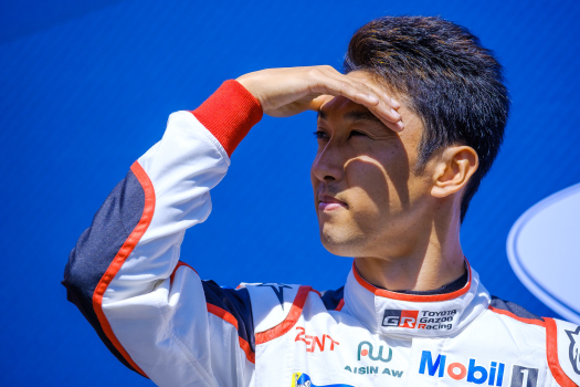 The Japanese stars of the show:  Kazuki Nakajima
