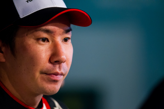 The Japanese stars of the show:  Kamui Kobayashi