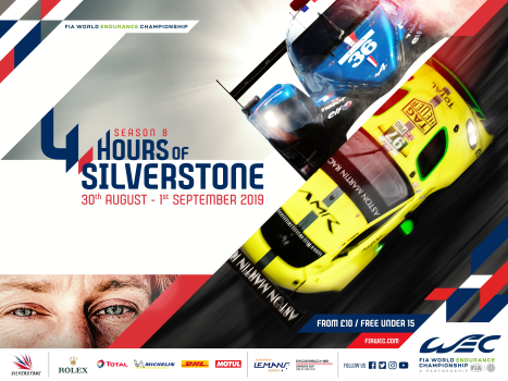 WEC’s 4 Hours of Silverstone poster released