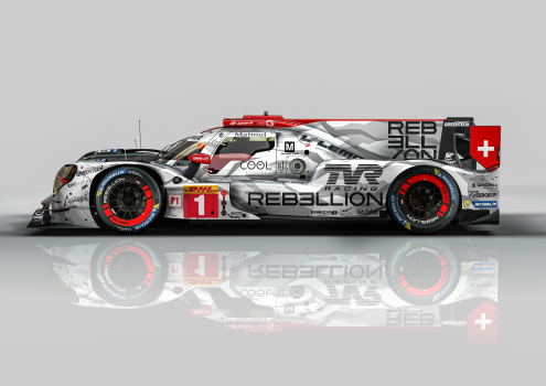 Refreshed livery for Rebellion Racing