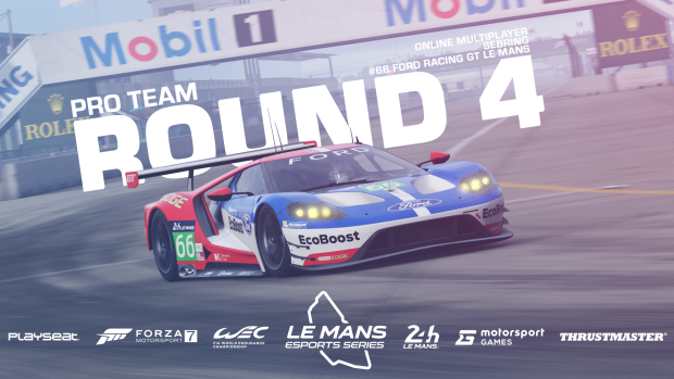 Follow PRO round 4 of Le Mans Esports Series live from Sebring