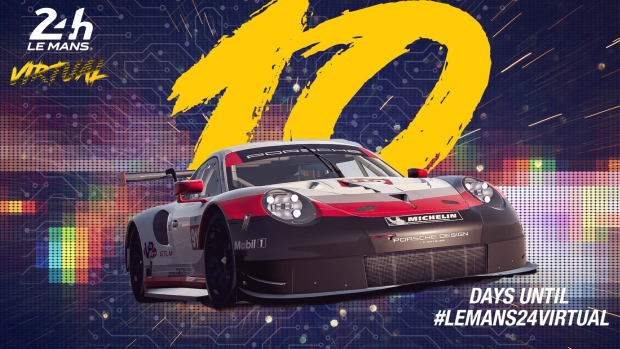 Ten days to go until #LeMans24Virtual!